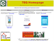 Tablet Screenshot of 7eq.com